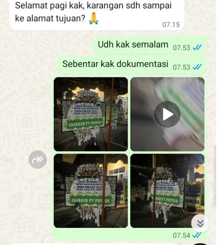 Pengiriman Papan Bunga Selamat Kemanggungan Tarub