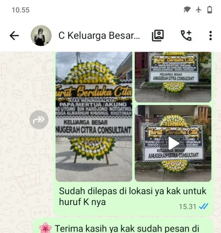 Pengiriman Papan Bunga Duka Kemanggungan Tarub