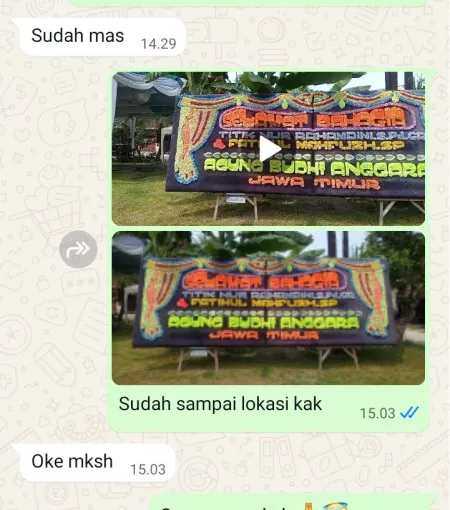Pengiriman Papan Bunga Kemanggungan Tarub