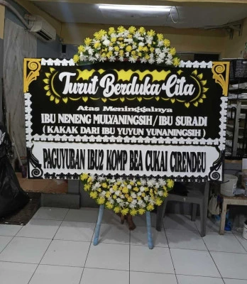 Papan Bunga di Kemanggungan Tarub